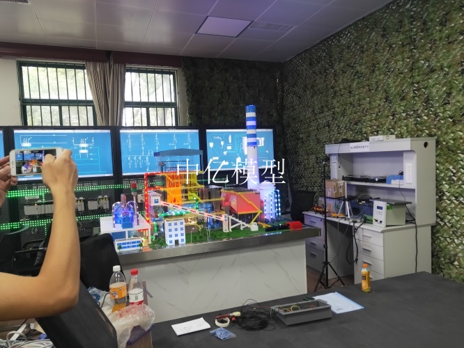 供應浙江大學-300MW火力發電廠模型